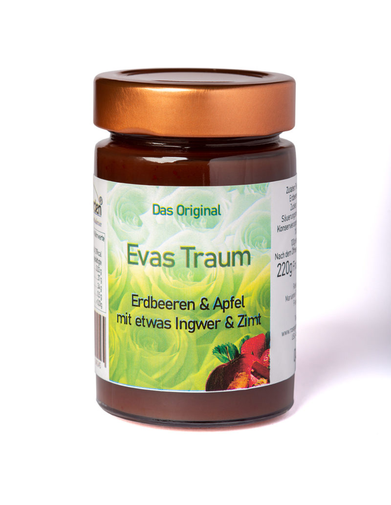 online kaufen Evas Traum Marmelade mit Apfel, Erdbeeren mit Ingwer und Zimt