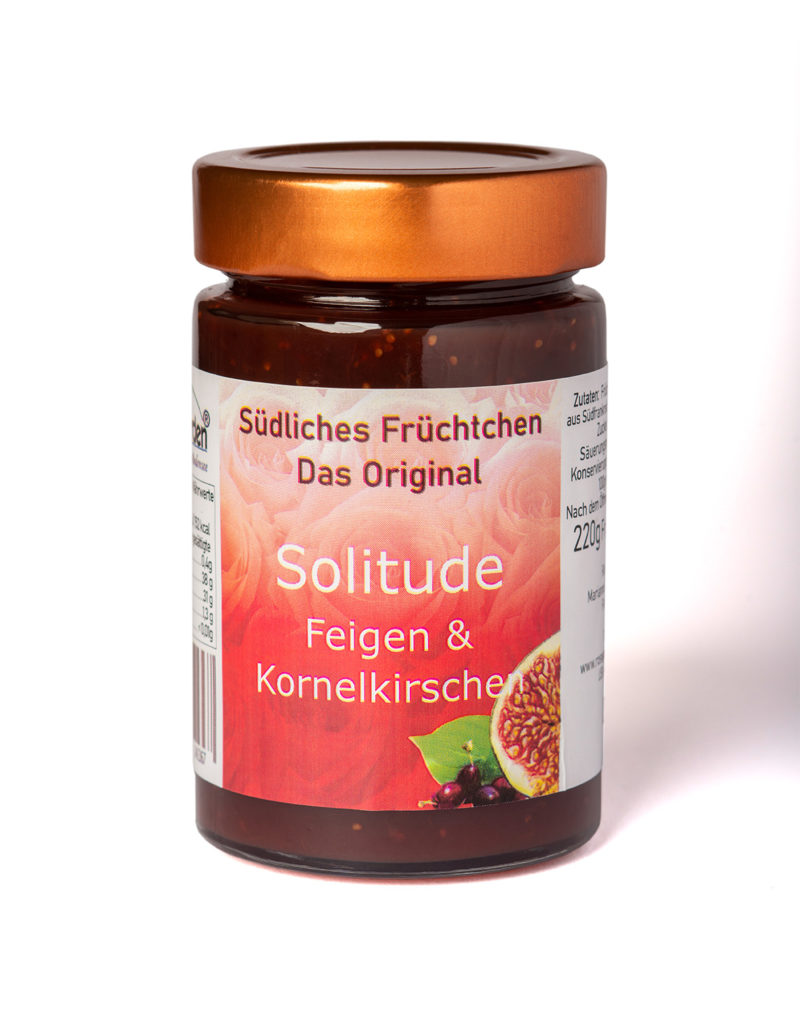 online kaufen Solitude Marmelade mit Feige und Kornellkirschen