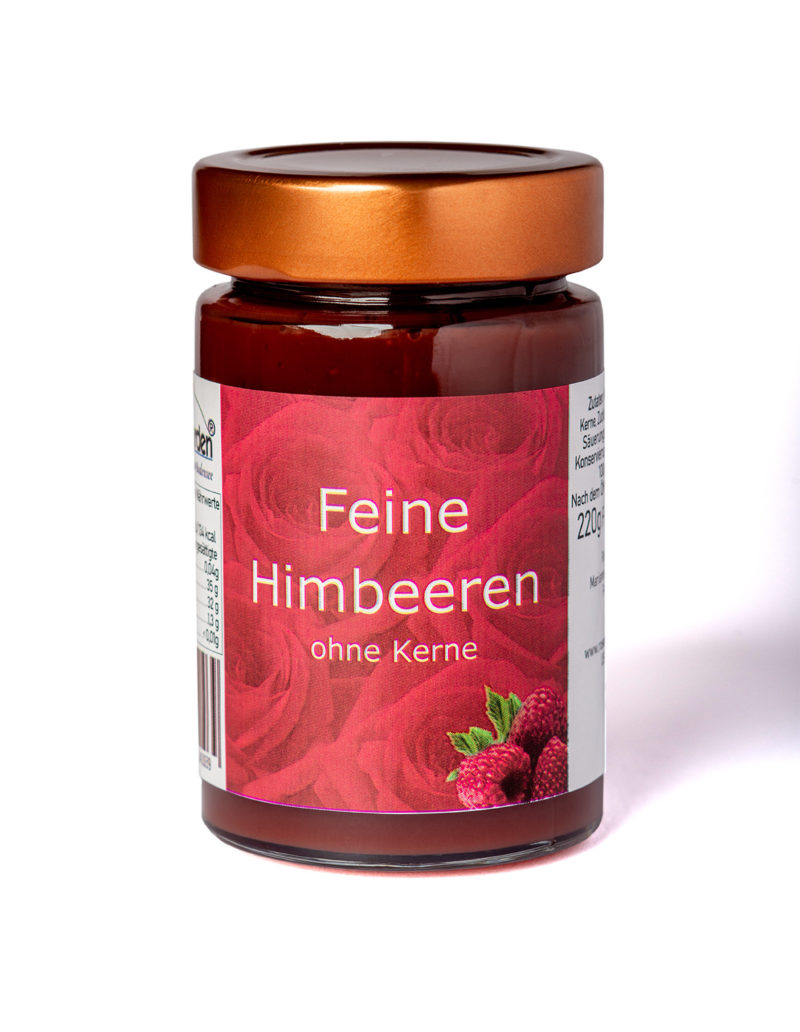 Feine Himbeeren 220g - Rosegarden Manufaktur