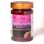 online kaufen Der Freche Mo Marmelade mit Himbeeren und schwarze Johannisbeeren