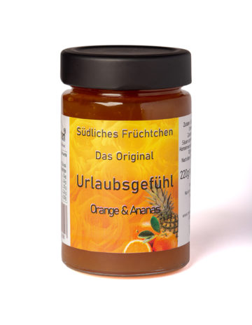 online kaufen Urlaubsgefühl Marmelade mit Orange und Ananas