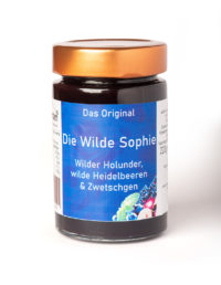 online kaufen Die Wilde Sophie Marmelade mit Wilde Heidelbeeren, Brombeeren und Zwetschgen