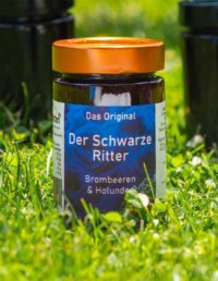 Der Schwarze Ritter Marmelade mit Brombeeren und schwarze Johannisbeeren online kaufen