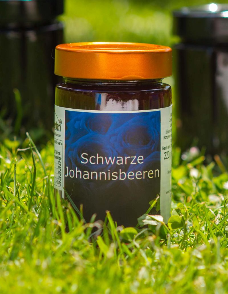 Schwarze Johannisbeeren Marmelade online kaufen