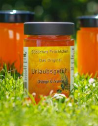 Urlaubsgefühl Marmelade mit Orange und Ananas online kaufen