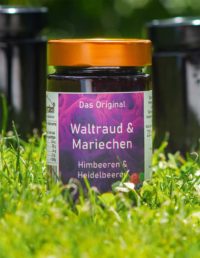 Waltraud und Mariechen Marmelade mit Himbeeren und Heidelbeeren online kaufen
