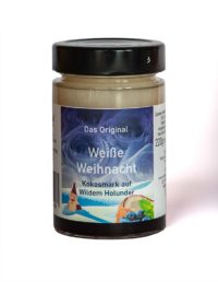 Weiße Weihnacht Marmelade mit Kokosmark auf wildem Holunder online kaufen